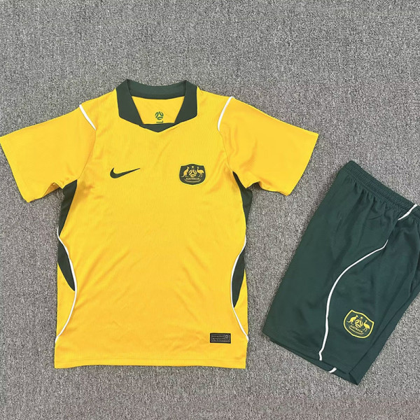 26/27 Australia Home Kids Soccer Jersey
