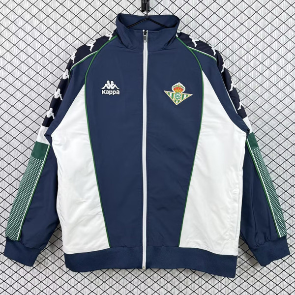 1997/1998 Real Betis Royal Blue Retro Windbreaker