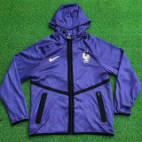 2026 France Purple Hooded Double Layered Appearance Suit