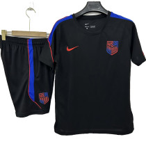 26/27 USA Black Training Short Suit