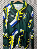 1994/1995 Brazil Goalkeeper Long Sleeve Retro Soccer Jersey