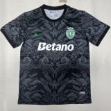 26/27 Sporting Lisbon Black Fans Soccer Jersey