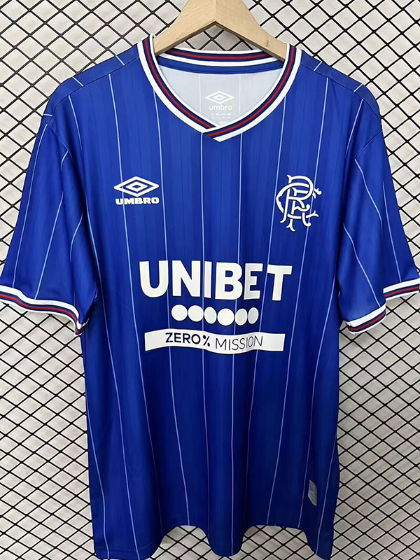 26/27 Rangers Home Fans Soccer Jersey