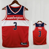 22/23 Wizards YONG # 3 Red Top Quality Hot Pressing NBA Jersey