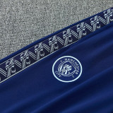 26/27 Man City Royal Blue shirts pants suit(圆领)
