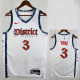 24/25 Wizards YONG # 3 White City Edition Top Quality Hot Pressing NBA Jersey