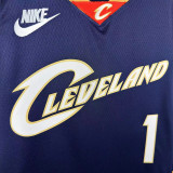 25/26 Cavaliers HARDEN #1 Retro Royal Blue Top Quality Hot Pressing Retro NBA Jersey