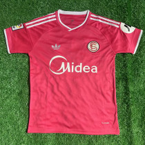 2026 Sevilla Retro Edition Red Fans Soccer Jersey(带复古章)