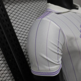 26/27 RMA Ｗhite Leisure Retro Player Version Soccer Jersey