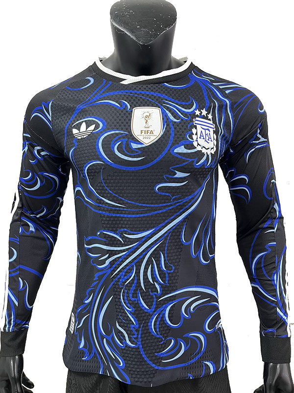 26/27 Argentina Away Long Sleeve Player Version Soccer Jersey