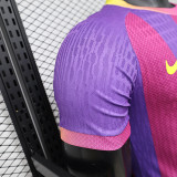 26/27 BAR Special Edition Purple Blue Player Version Soccer Jersey