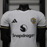 26/27 Man Utd Special Edition White Player Version Retro Soccer Jersey