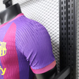 26/27 BAR Special Edition Purple Blue Player Version Soccer Jersey