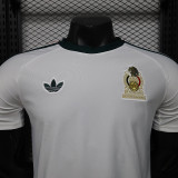 26/27 Mexico Retro Edition White Player Version Soccer Jersey