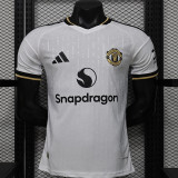 26/27 Man Utd Special Edition White Player Version Retro Soccer Jersey