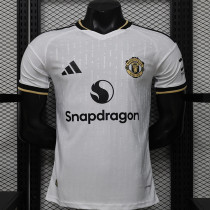 26/27 Man Utd Special Edition White Player Version Retro Soccer Jersey