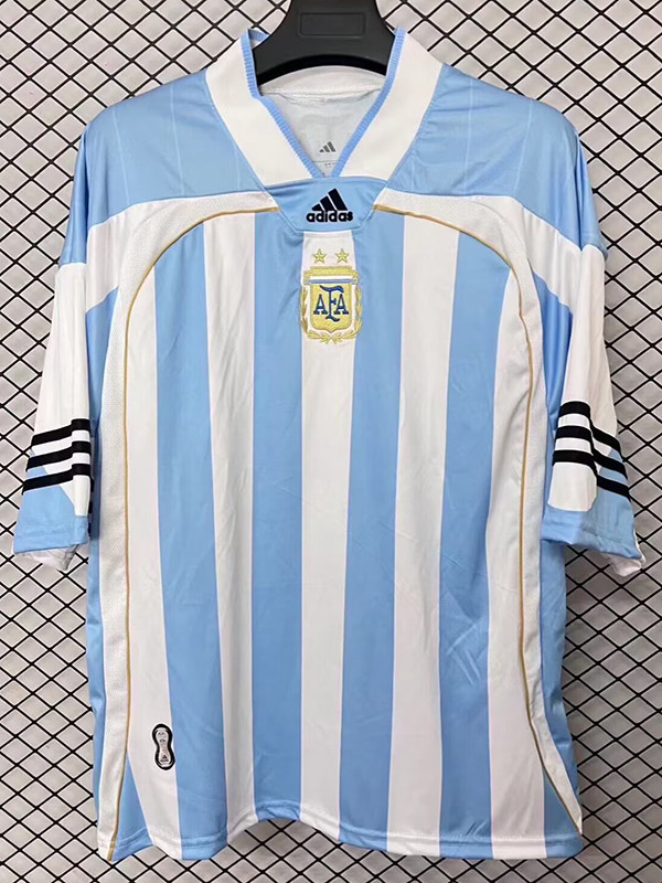 Argentina Hip hop Edition Green Retro Soccer Jersey