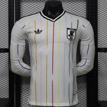 26/27 Japan Away Long Sleeve Player Version Soccer Jersey