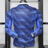 26/27 France Home Player Version Long Sleeve Soccer Jersey(embroidery star刺绣星)