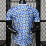 26/27 Man Utd Leisure Retro Edition Blue Player Version Soccer Jersey