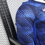 26/27 France Home Player Version Long Sleeve Soccer Jersey(embroidery star刺绣星)