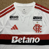 26/27 Flamengo Away Fans Soccer Jersey(Print all sponsors广告版)