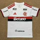 26/27 Flamengo Away Fans Soccer Jersey(Print all sponsors广告版)