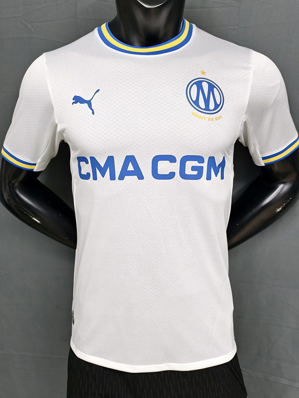 26/27 Marseille Home Player Version Soccer Jersey