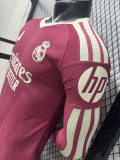 26/27 RMA Home Third Player Version Long Sleeve Soccer Jersey