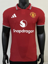 26/27 Man Utd Home Player Version Soccer Jersey