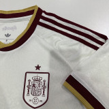 26/27 Spain Away Fans Soccer Jersey(Chest advertisement胸前广告)