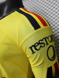 26/27 Club America Home Player Version Long Sleeve Soccer Jersey