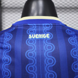2026 Sweden Away Player Version Soccer Jersey