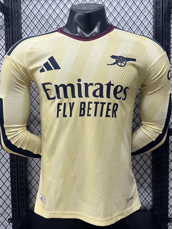 26/27 ARS Third Player Version Long Sleeve Soccer Jersey