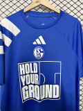 2026 Schalke 04 Declaration Edition Blue Fans Soccer Jersey