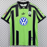 1999/2000 Wolfsburg Away Retro Soccer Jersey