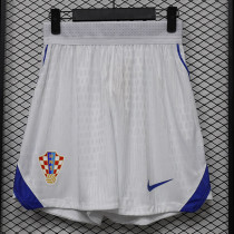 26/27Croatia Home Player Version Shorts Pants