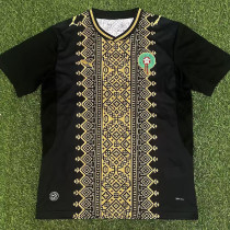 26/27 Morocco Black Fans Soccer Jersey