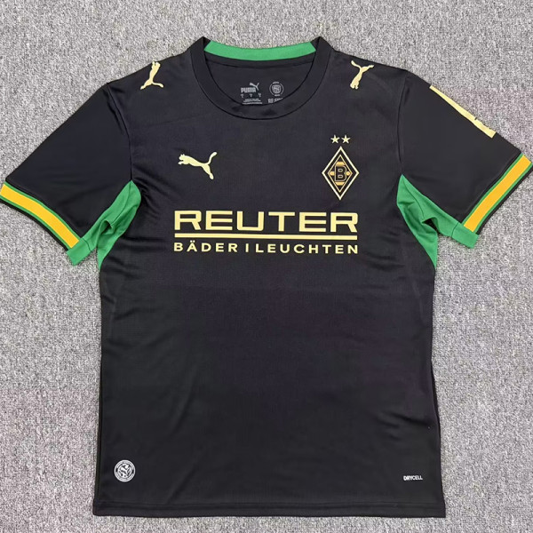 26/27 Monchengladbach Away Fans Soccer Jersey(左袖广告）