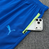 26/27 Marseille Blue Hooded Windbreaker Tracksuit