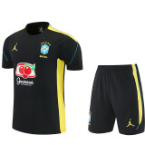 26/27 Brazil Black Training Short Suit