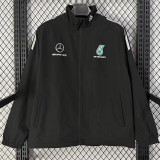 2026 Mercedes Black windbreaker