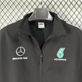 2026 Mercedes Black windbreaker