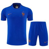 26/27 France Blue Training Short Suit