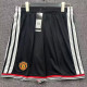 26/27 Man Utd Home Black Shorts Pants