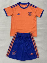 26/27 Germany Ｇoalkeeper Yellow Kids Soccer Jersey