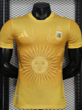 26/27 Argentina Golden Sun Special Edition Player Version Soccer Jersey