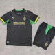 26/27 Monchengladbach Away Kids Soccer Jersey(左袖广告）