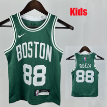 CELTICS QUETA #88 Green Top Quality Hot Pressing NBA Jersey(童装)