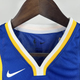 WARRIORS BUT LER III#10 Blue Top Quality Hot Pressing NBA Jersey(童装)